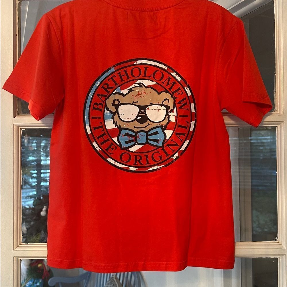 NWT Bartholomew The Original Bear Graphic T-Shirt